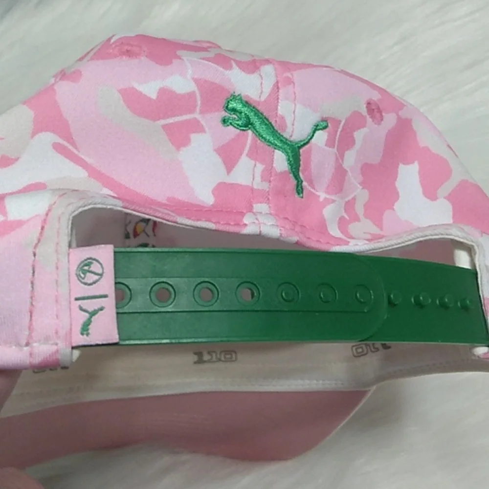 Puma Pink Camouflage Snap Back Hat